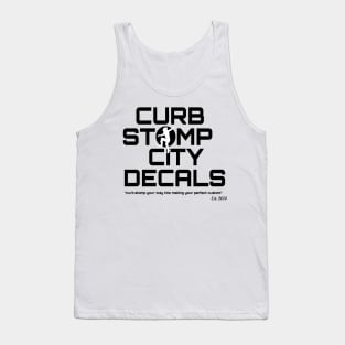 Curb Stomp City Decals- Inverse! Tank Top